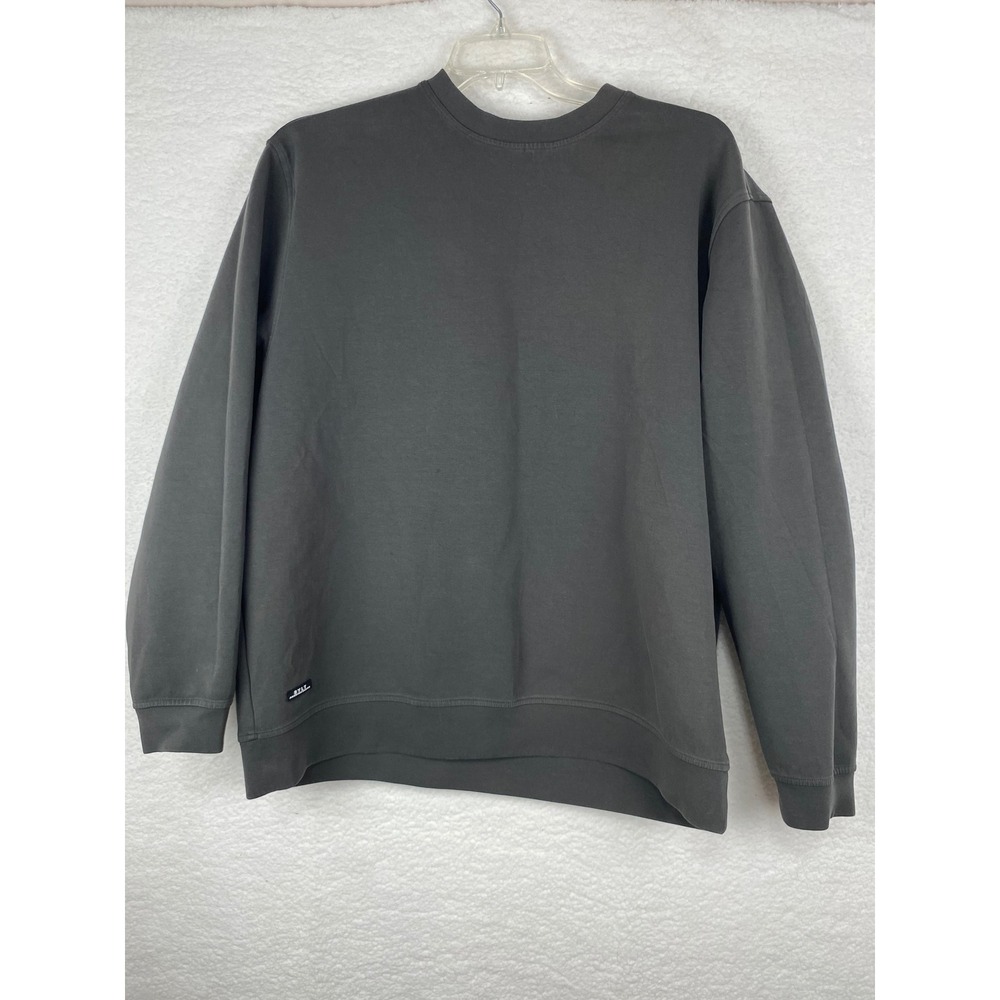 BYLT Basics Premium Crewneck Sweatshirt Charcoal Grey Mens XXL Pullover Stretch‎